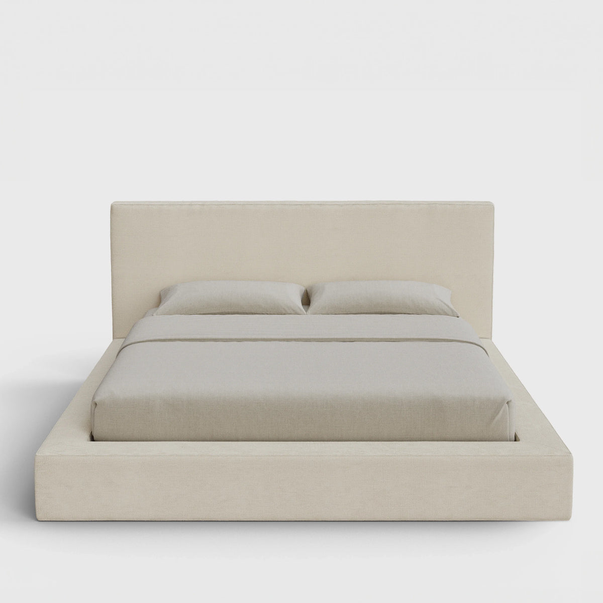 Ultra Bed Set: Bed Frame + Headboard | Dune